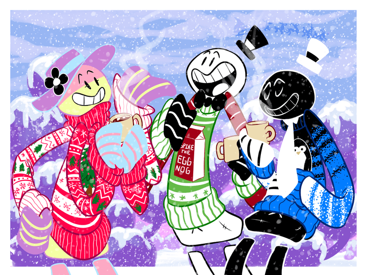 12 Days of Characters - Kaulahuivit